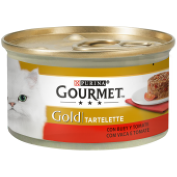 Gourmet Gold Tartelette Vaca com Tomate 85gr